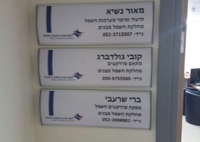 שלט חדר מעוצב